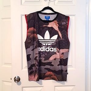 ADIDAS RITA ORA Kimono print top